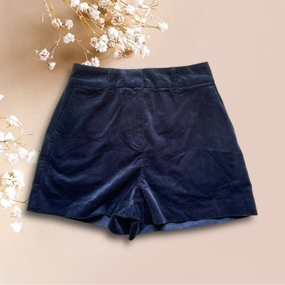Boden Navy Corduroy Shorts | Size US 2 (UK 6)